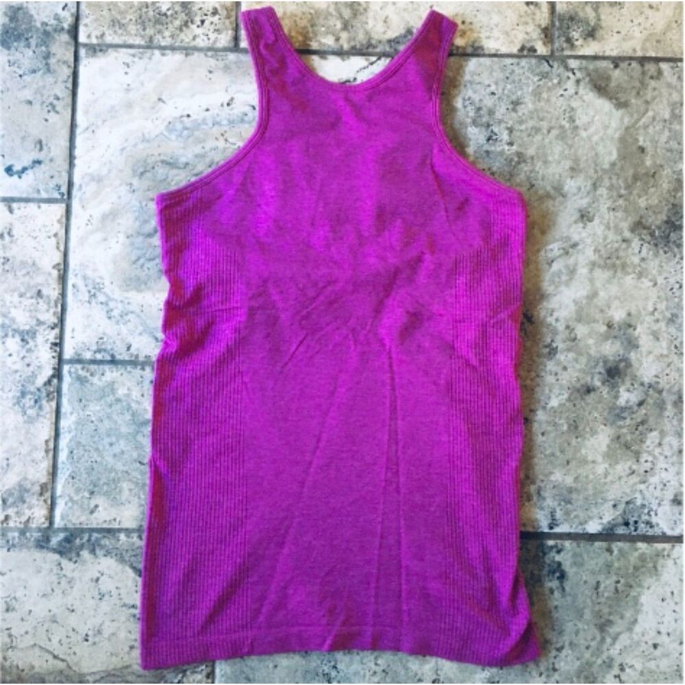 lululemon athletica Pink/Purple Racerback Tank Top - Picture 5 of 6